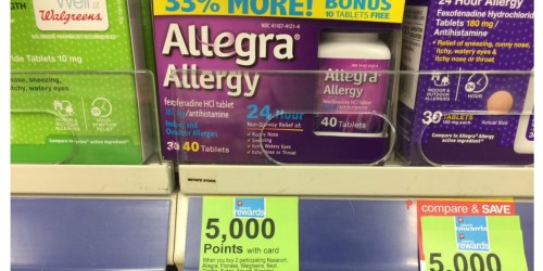 ACHOO! Print $15 Worth of Allegra Allergy Coupons + Score Nice Buys at Walgreens & Target