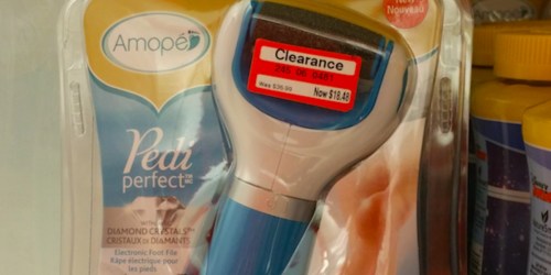 Target Clearance Find: Over 50% Off Amope Pedi Perfect Electronic Foot File