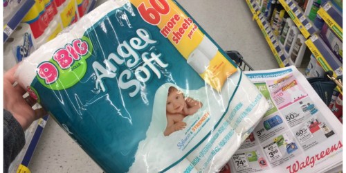 Walgreens Shoppers! Angel Soft Bath Tissue 9 BIG Rolls Only $2.49