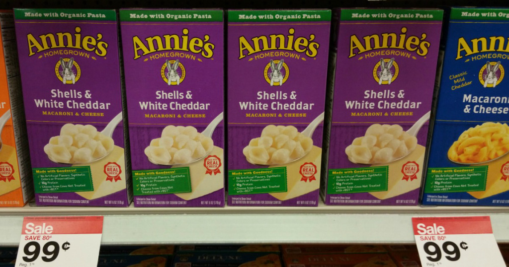 Four *NEW* Annie's Product Coupons = Mac & Cheese Only 49¢ at Target + More