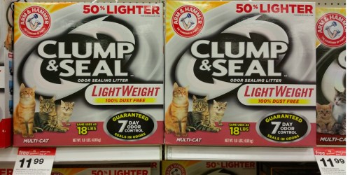 Target Shoppers! Save Over 50% Off Arm & Hammer Cat Litter Boxes