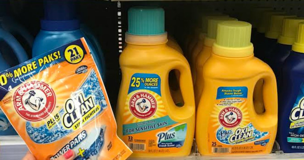 4 New 1/1 Arm & Hammer Laundry Product Coupons = Only 99¢ at Walgreens