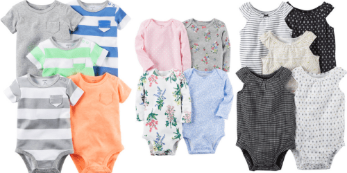 Carter’s & OshKosh: Adorable Baby Bodysuits ONLY $1.95 Each When You Buy 4