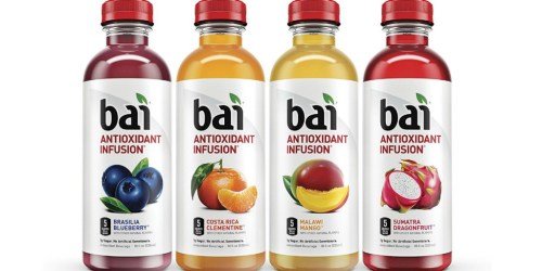 Amazon: Bai Rainforest Variety 12-Count Variety Pack Only $9 (Add-On Item)