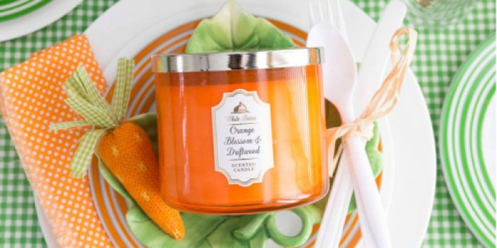 Bath & Body Works: 3-Wick Candles Just $10.25 Each Shipped When You Buy 4