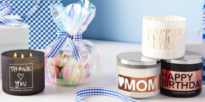 Bath & Body Works: Extra 25% Off Entire Purchase = 3-Wick Candles Only $9 Each & More