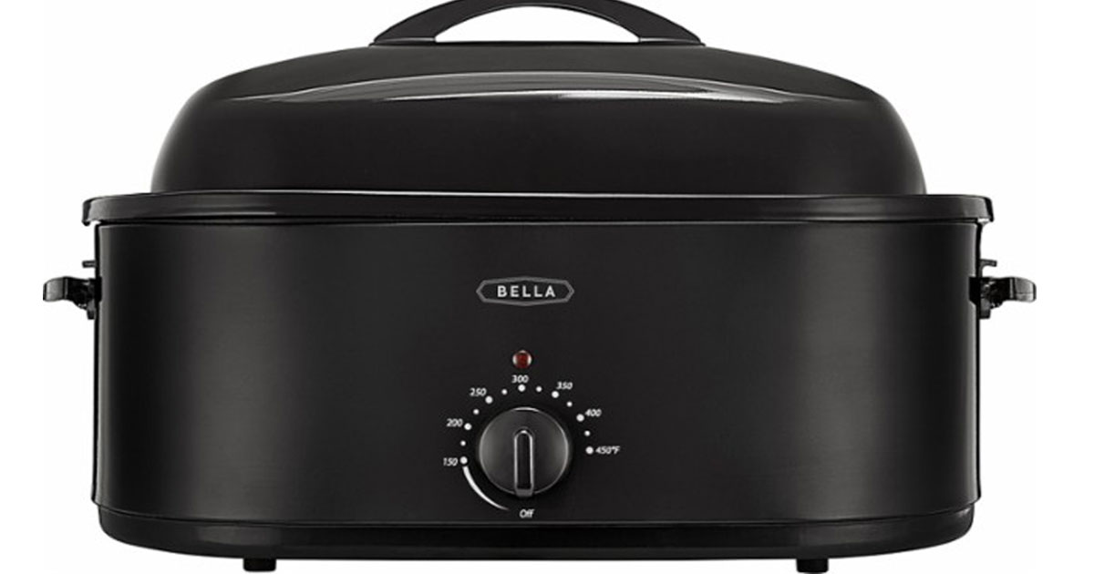 Best Buy Flash Sale 50 Off Bella Small Kitchen Appliances Save On   Bella 17 Quart Roaster 