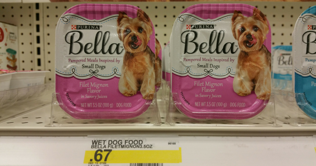 WOW! Purina Bella Dog Food 3 lb Bag ONLY 1.39 at Target (Regularly 5.