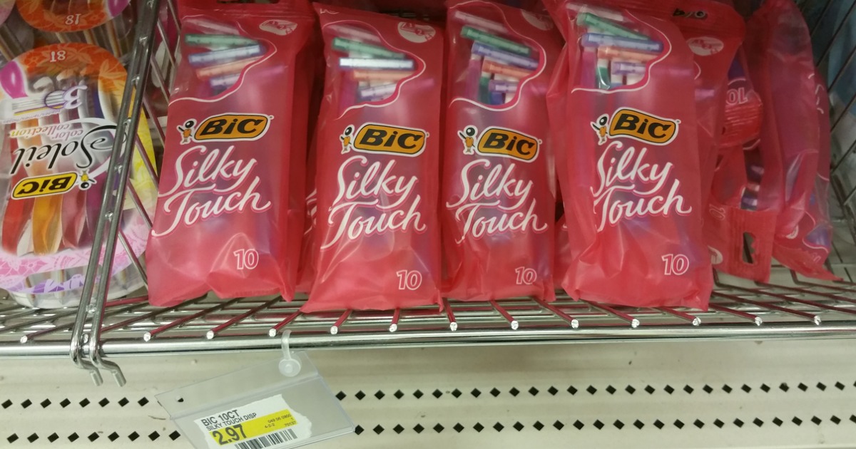 *HOT* 4/1 BIC Disposable Razors Coupon = FREE Silky Touch Razors 10