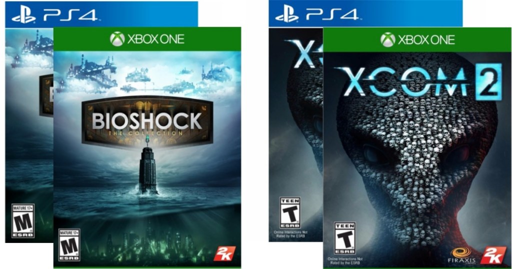 BioShock and Xcom2 Video Games