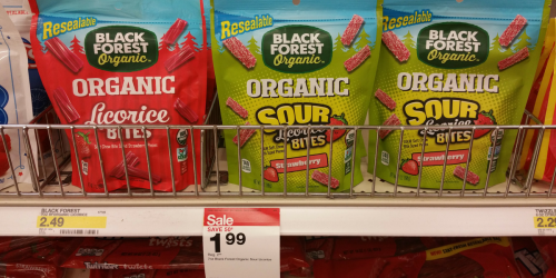 Target: Black Forest Organic Sour Licorice Bites Candy ONLY $1.39 (Regularly $2.49)