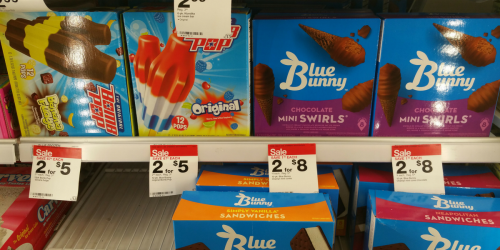 Rare $0.75/1 Blue Bunny Ice Cream Or Novelty Coupon = Inexpensive Treats at Target