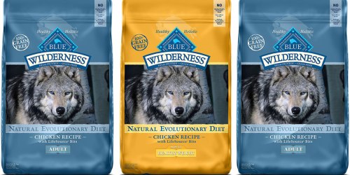 Amazon: Blue Wilderness Dog Food 24 Pound Bag $36.74 Shipped (Regularly $60.99)