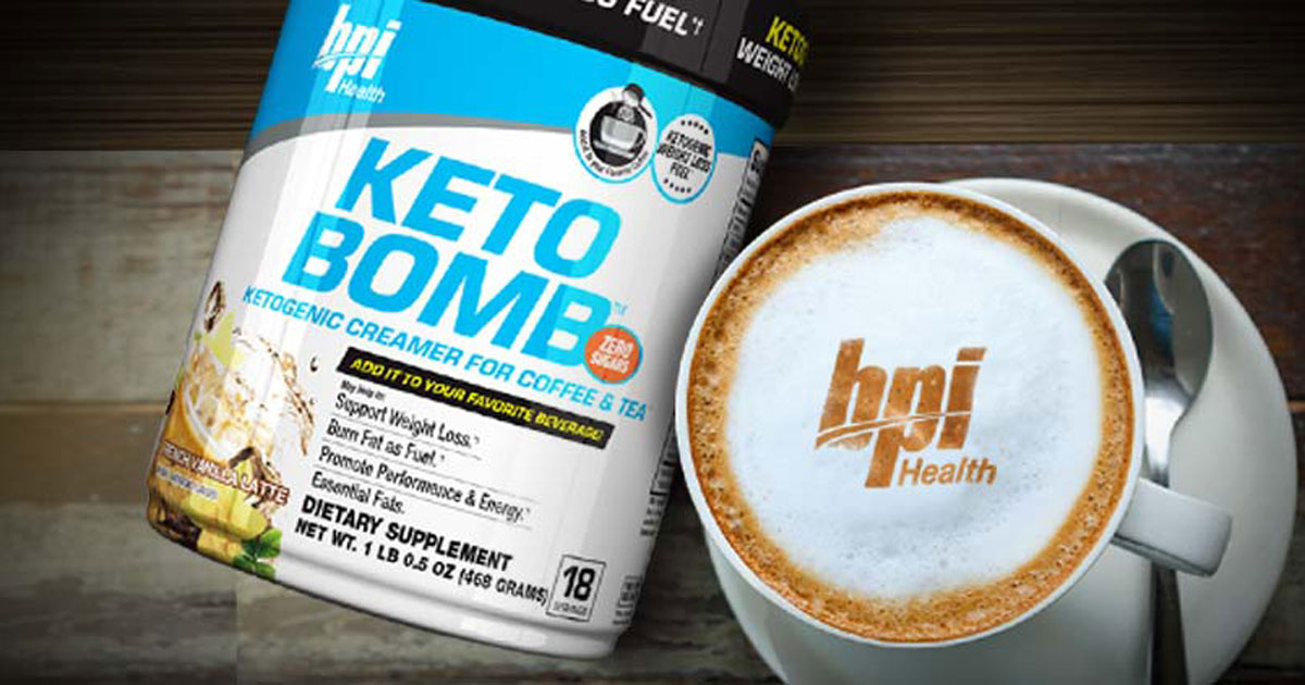 BPI Sports 50 Off Entire Purchase = Keto Bomb Creamer Just 22.50 (Regularly 44.99)