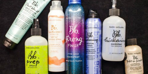 $25 Off $75 Bumble and bumble Purchase + FREE Sample Starter Kit (We Love Their Dry Shampoo)