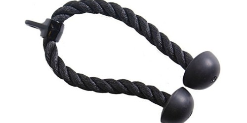 CAP Barbell Deluxe Tricep Rope Only $6.65 (Regularly $12.99)