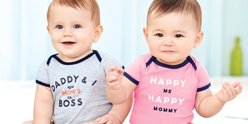 Macy’s: Carter’s Baby & Toddler Clothing Only $4.99