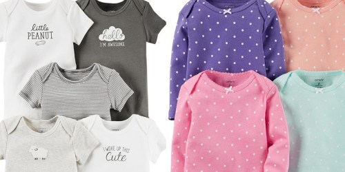 Sears.com: Carter’s Baby Bodysuit 5-Packs Only $4.99 (After Points)