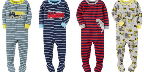 Carter’s Pajamas As Low As $6 Each Shipped