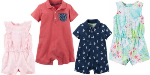 JCPenney: Carter’s Baby Rompers Only $4.19 (Regularly $18) + More