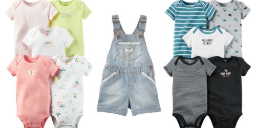 Carter’s & OshKosh: Up to Extra 40% Off Clearance = Bodysuits Only $1.44 Each + More