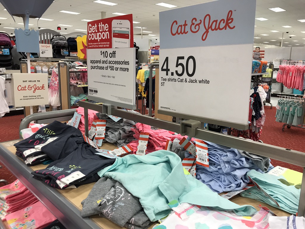 Cat & Jack Clothing Promo