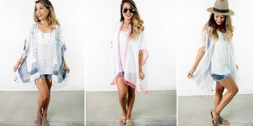 Cents of Style: Women’s Kimonos and Ponchos as Low as $12.98 Shipped