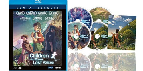 Children Who Chase Lost Voices 4 Disc Blu-Ray/DVD Set Only $8.99