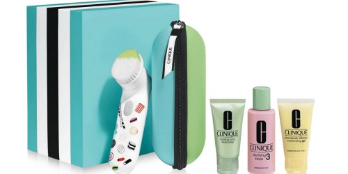 Clinique Sweet Sonic Brush Set + 4 FREE Minis Only $44.75 ($124 Value)