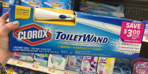 Walmart: Clorox ToiletWand Starter Kit Possibly Only $2.98 (Look For Peelie)