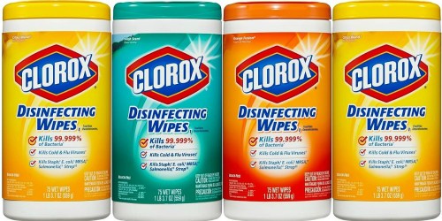 FREE Clorox Disinfecting Wipes 300-Count Value Pack – $11 Value (New TopCashBack Members)