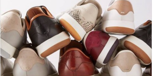 Cole Haan: 30% Off Sitewide Including Sale Items = Men’s Sneakers Only $56 (Reg. $150) + More