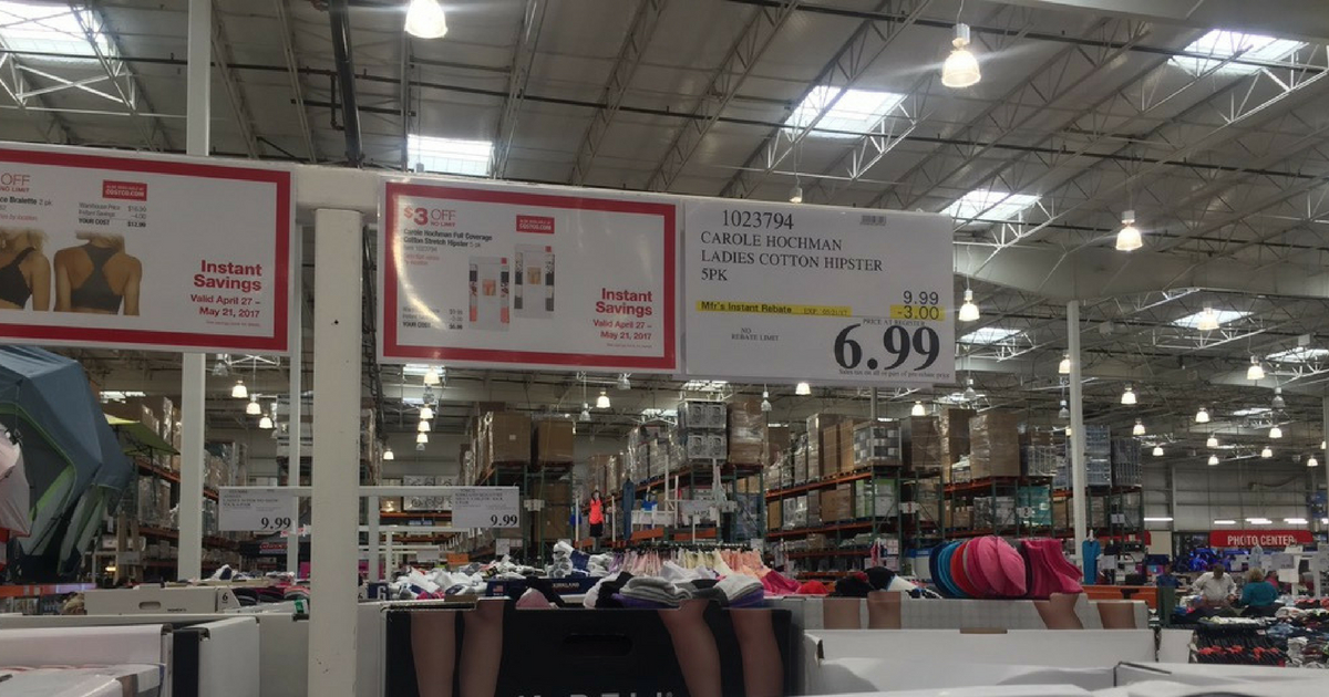 Costco: Carole Hochman Underwear 5-Packs As Low As $5.99 + Nice Savings On  Bralettes