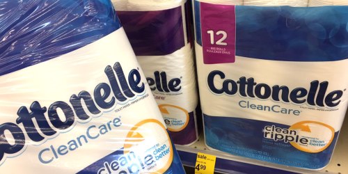 Walgreens: Cottonelle Bath Tissue 12 Big Rolls ONLY $3.49 (After Cash Back) + More