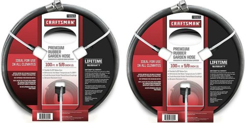 Sears.com: Craftsman 100ft All-Rubber Hose ONLY $34.99 (Regularly $61.99)