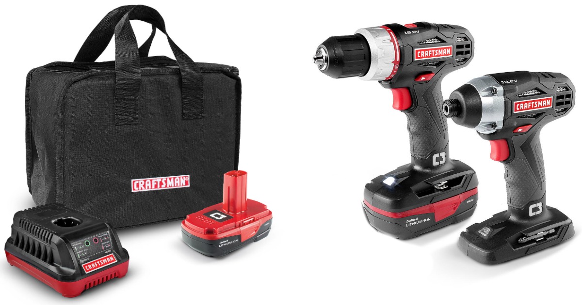 Kmart Craftsman C3 Combo Kit Only 129.99 AND Earn 75 in Points