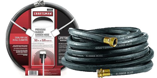 Sears: Craftsman 50 Foot Rubber Hose Just $19.99 (Regularly $34.99) + Possible Shop Your Way Bonus