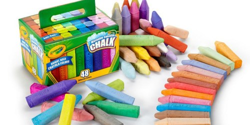 Kohl’s Cardholders: Crayola 48-Count Sidewalk Chalk Only $3.49 Shipped & More