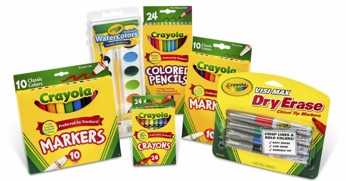 Amazon: Crayola Back to School Pack for 3rd-5th Grades Only $8 ...