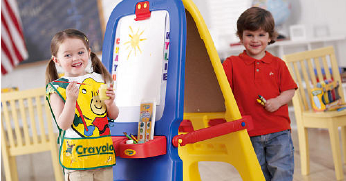 Walmart Crayola 3in1 Easel & Chalkboard Only 18.74 (Regularly 34.92)