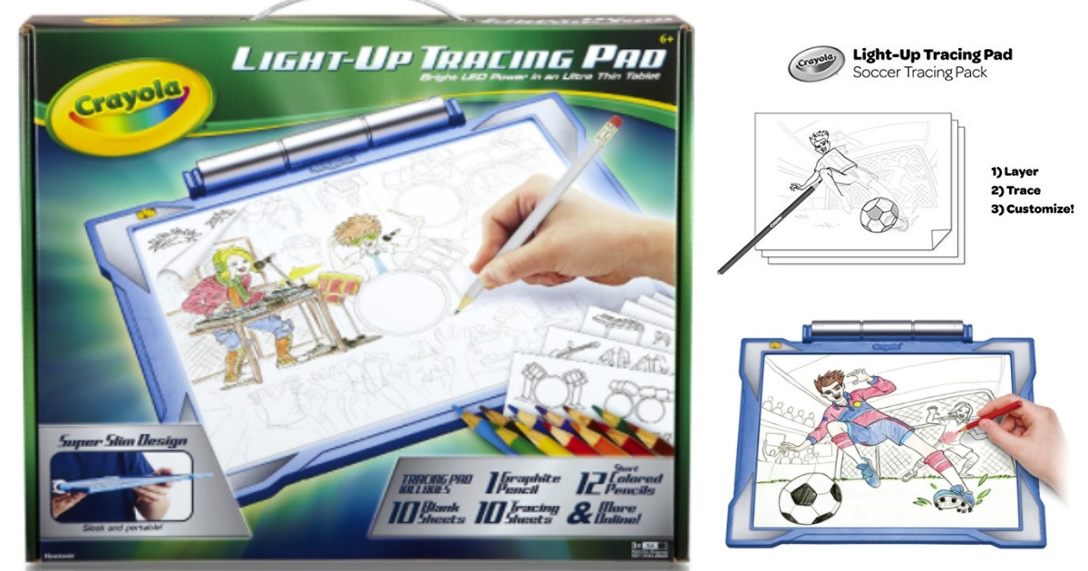 Amazon: Crayola Light-up Tracing Pad Art Tool Only $11.77 (Regularly