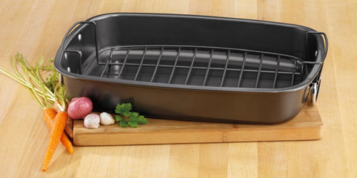 Amazon: Cuisinart 17″ Roasting Pan w/ Removable Rack ONLY $10.80 (Regularly $27)