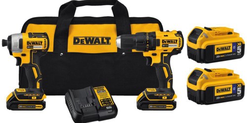 DEWALT Cordless Drill & Driver Kit w/ 2 Bluetooth Batteries Only $229 Shipped (Regularly $418)