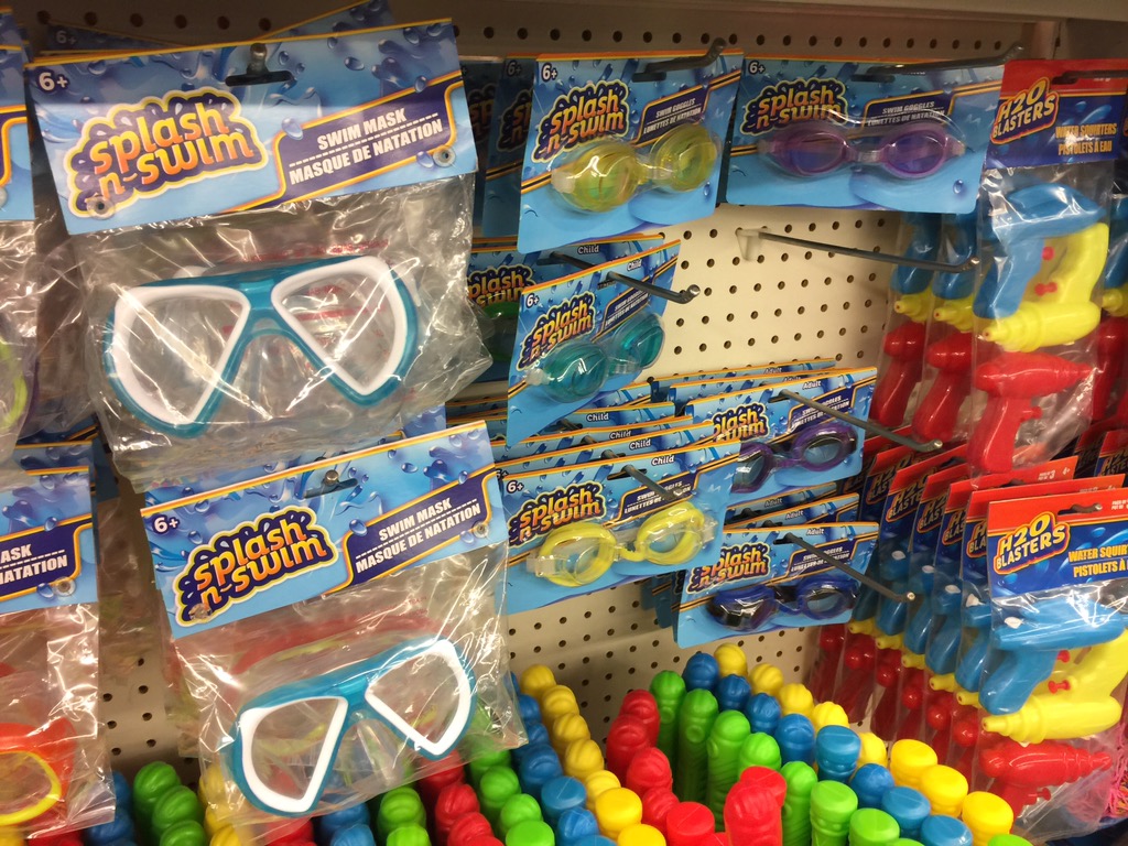 pool rings dollar tree