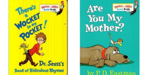 Dr. Seuss Board Books Only $2.49 (Regularly $4.99)