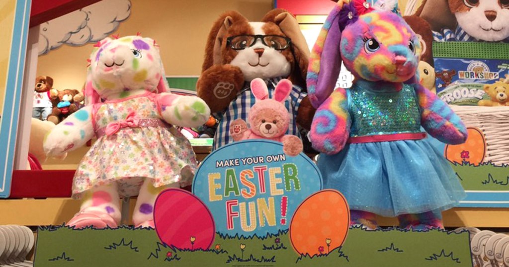 BuildABear Event Easter Furry Friend Savings + Free Hide & Go Beep Chip (April 15th)