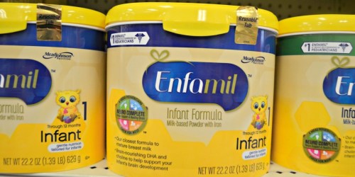 New $5/2 Enfamil Infant Formula Coupon (+ Over $126 Worth of Baby Items ONLY $76.12 at Target)