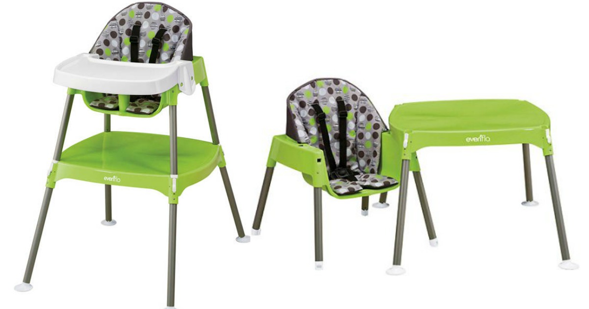 high chair that converts to a table and chair