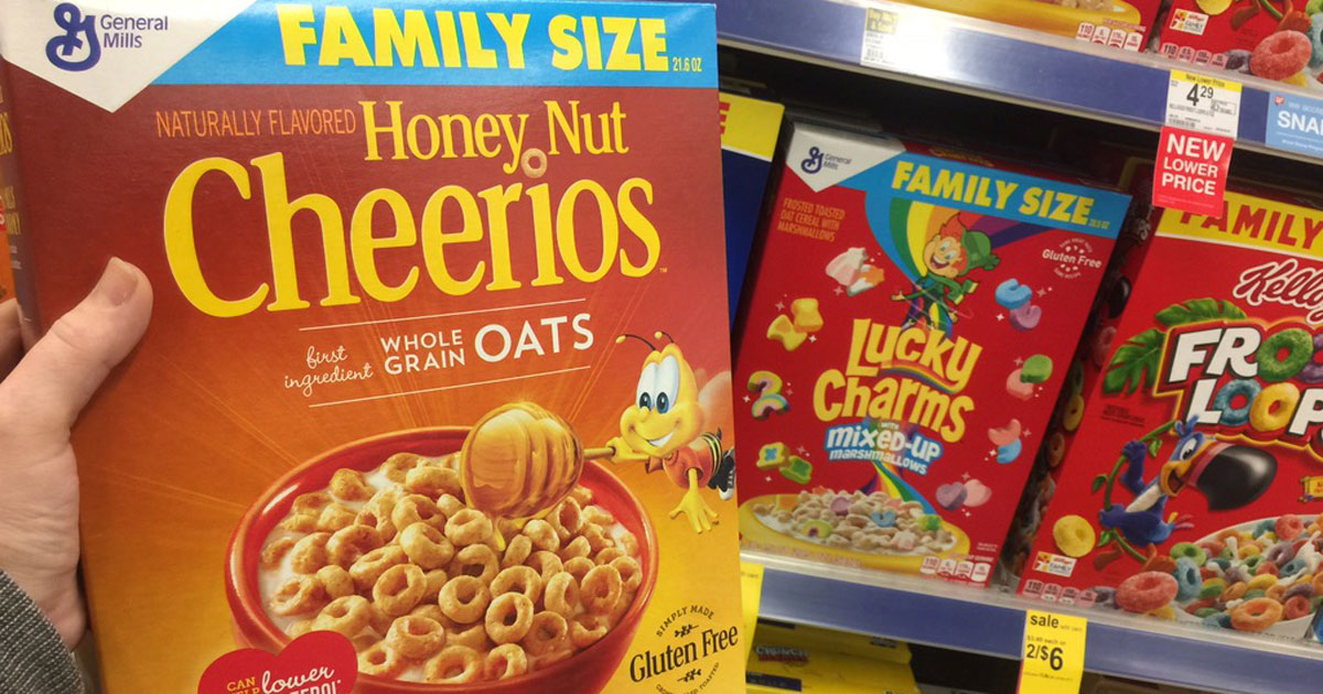 Walgreens: General Mills FAMILY SIZE Cereals Just $2.25 Per Box & More