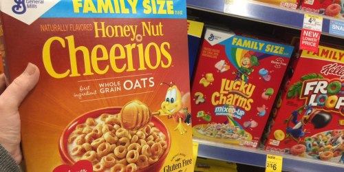 Walgreens: General Mills FAMILY SIZE Cereals Just $2.25 Per Box & More
